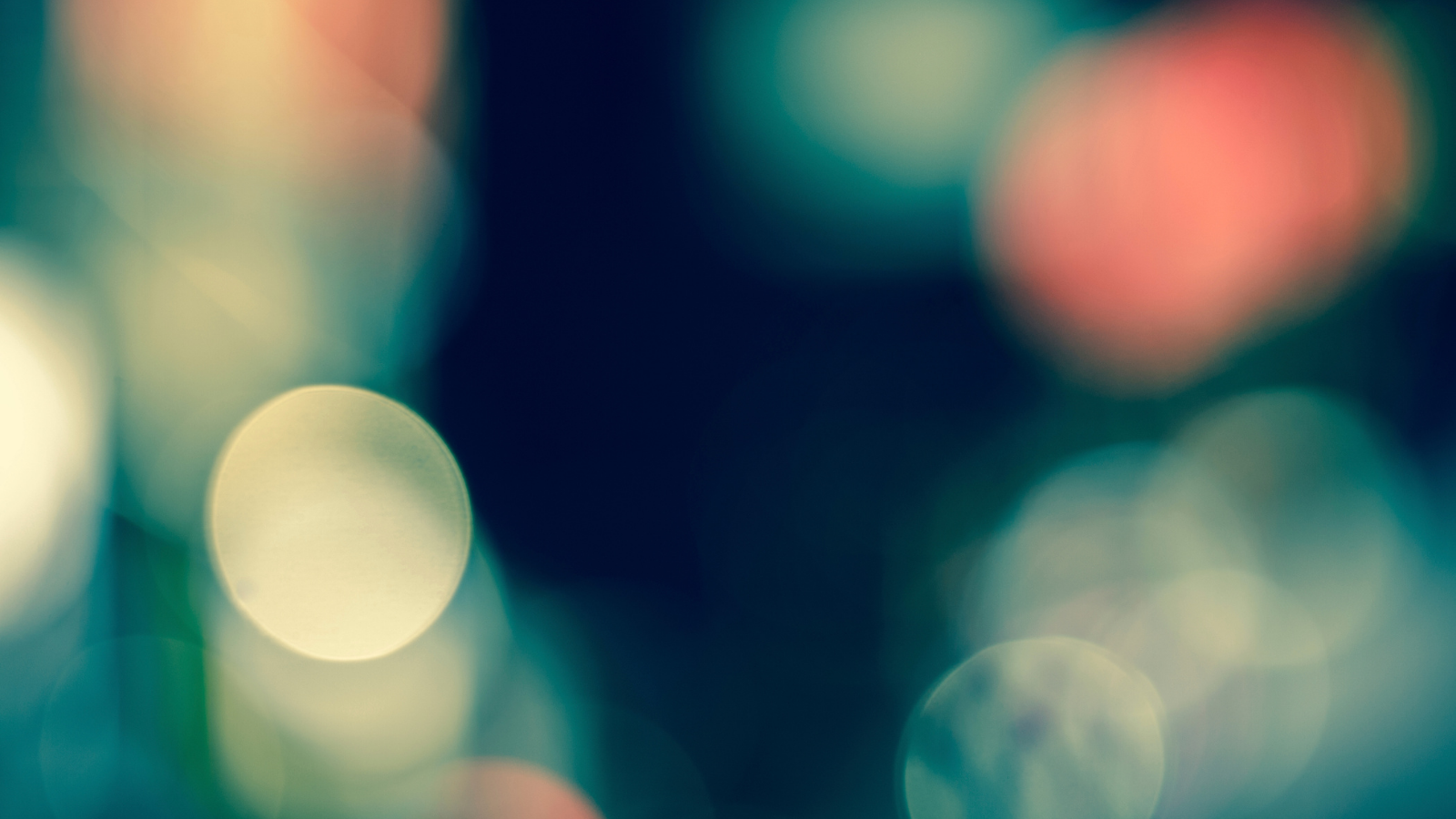 Blurred lights dark