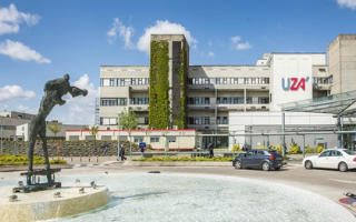 University Hospital in Antwerp UZA building